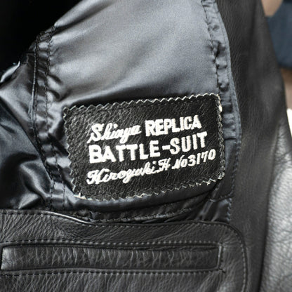 KADOYA Battle Suit Leather Jacket Black