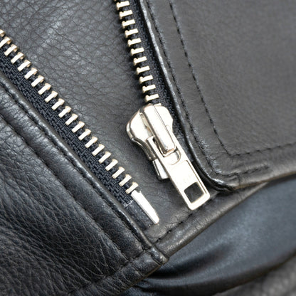KADOYA Battle Suit Leather Jacket Black