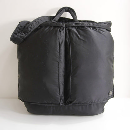 PORTER TANKER 2-Way Nylon Helmet Shoulder Bag Black