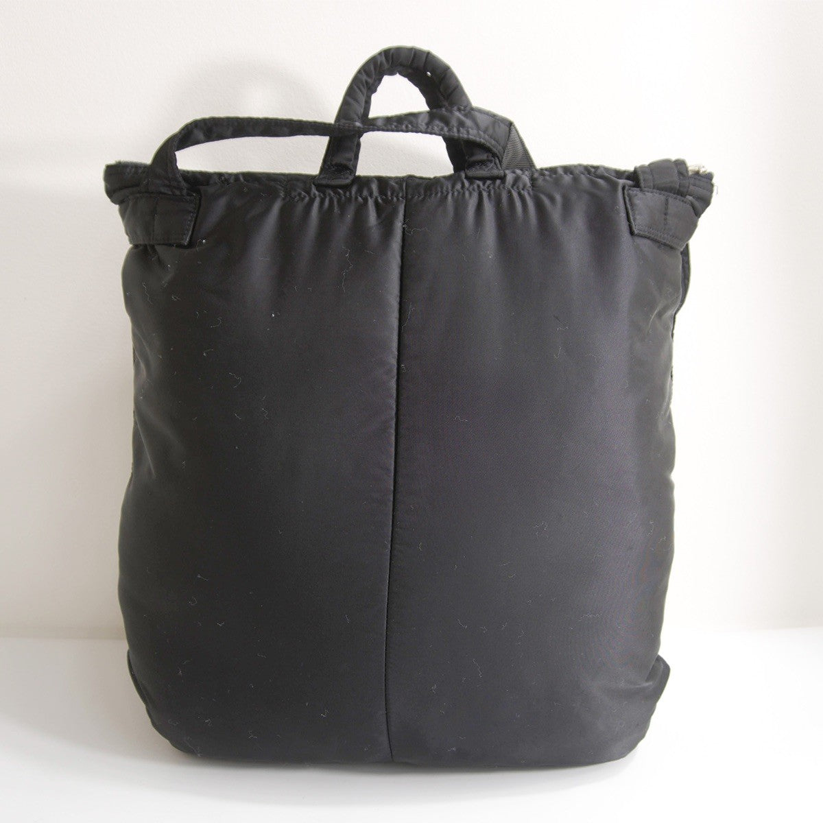 PORTER TANKER 2-Way Nylon Helmet Shoulder Bag Black