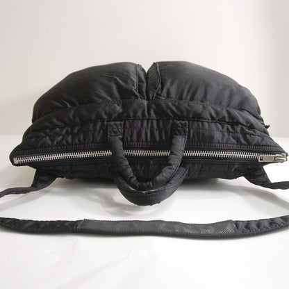 PORTER TANKER 2-Way Nylon Helmet Shoulder Bag Black