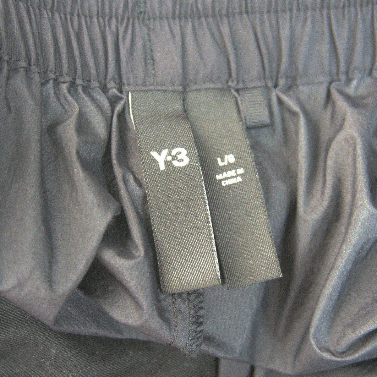 Y-3 Wide Nylon Pants IP5589 Black Size L