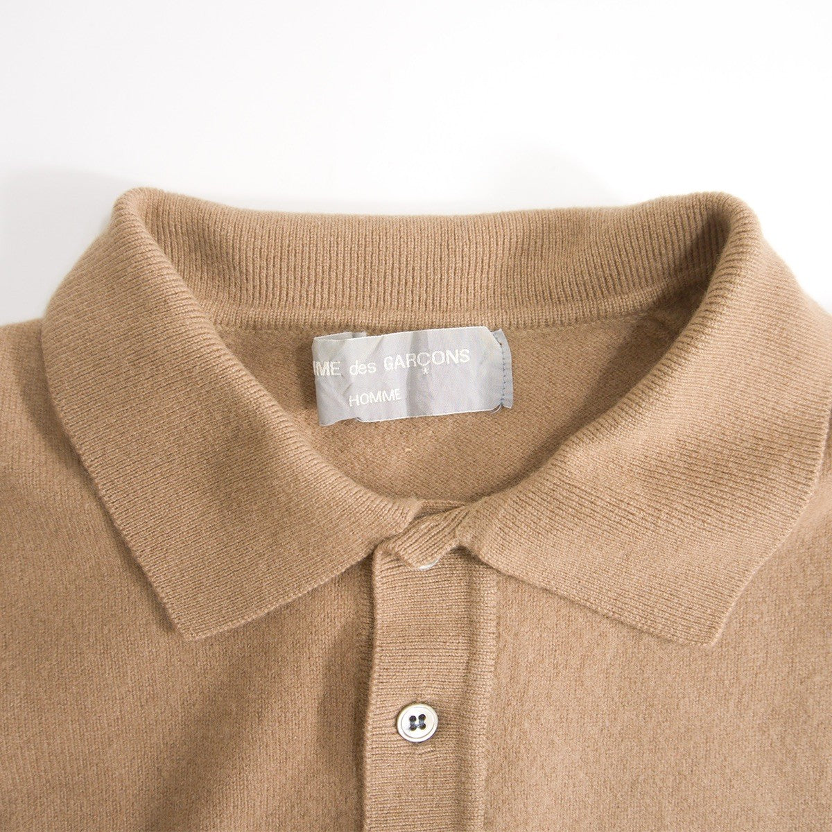 COMME des GARCONS HOMME 80s Cashmere Knit Polo