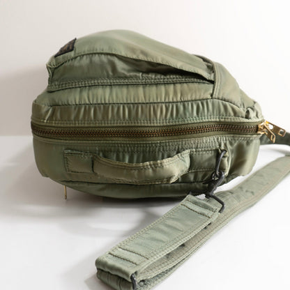 PORTER Tanker Sage Nylon 3-Way Briefcase Bag