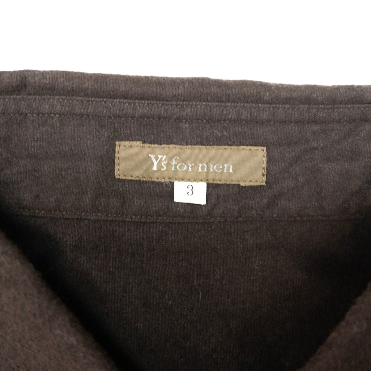 Y's for men Oversized Cotton Shirt Size 3