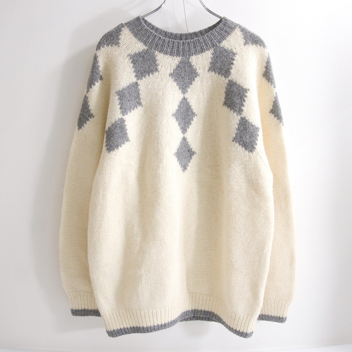 GOOD ENOUGH Design Wool Knit Sweater Size L