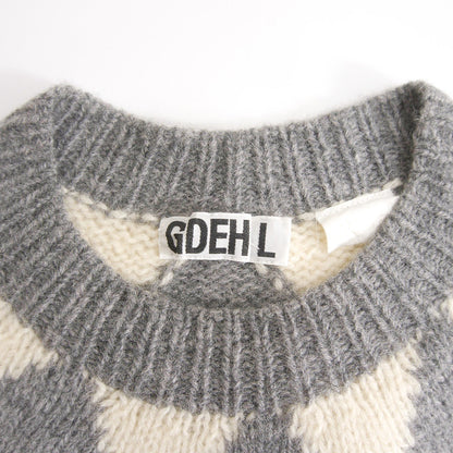 GOOD ENOUGH Design Wool Knit Sweater Size L