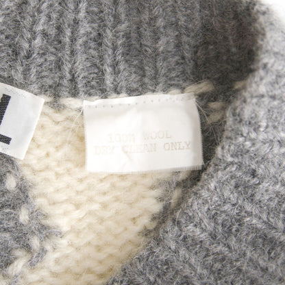GOOD ENOUGH Design Wool Knit Sweater Size L