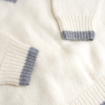 GOOD ENOUGH Design Wool Knit Sweater Size L