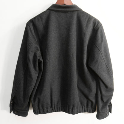 BURBERRY LONDON Gray Wool Cashmere Swing Top Jacket Size S