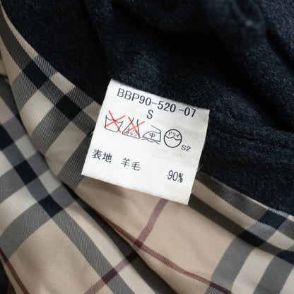 BURBERRY LONDON Gray Wool Cashmere Swing Top Jacket Size S