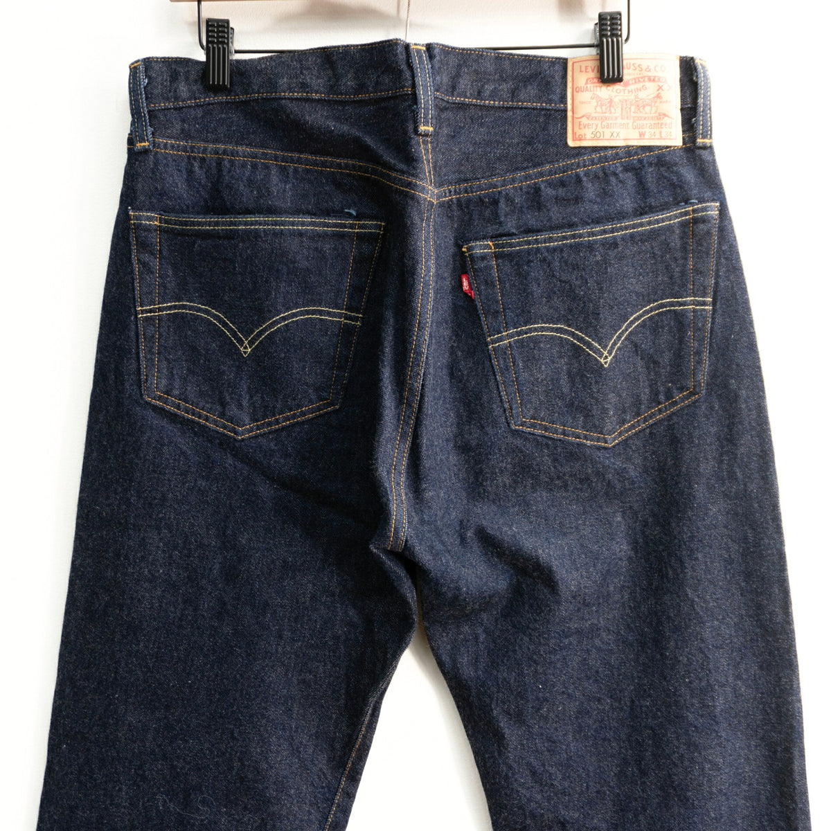 LEVI'S VINTAGE CLOTHING 55501 501XX Big E Jeans Size 34×34