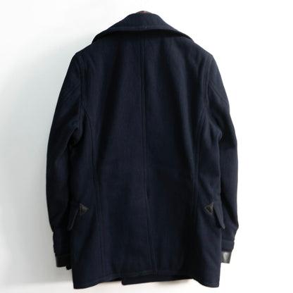 NIGEL CABOURN Wool Military Pea Coat Size 48