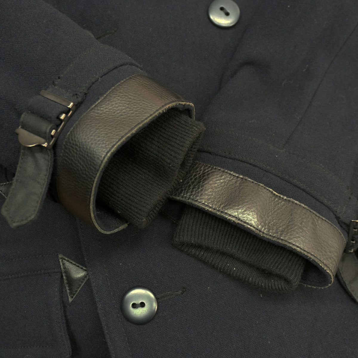 NIGEL CABOURN Wool Military Pea Coat Size 48
