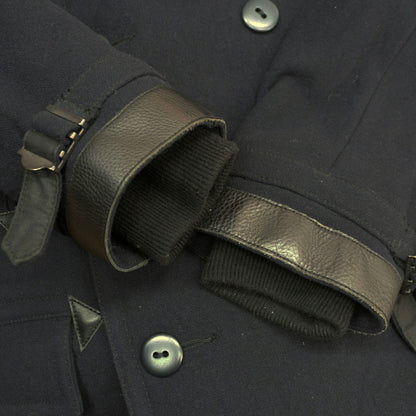 NIGEL CABOURN Wool Military Pea Coat Size 48
