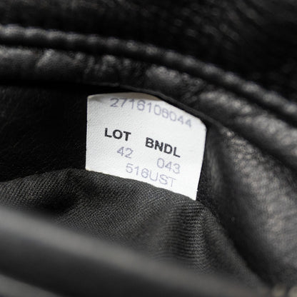 SCHOTT 516UST One Star Double Rider Jacket Black Size 42