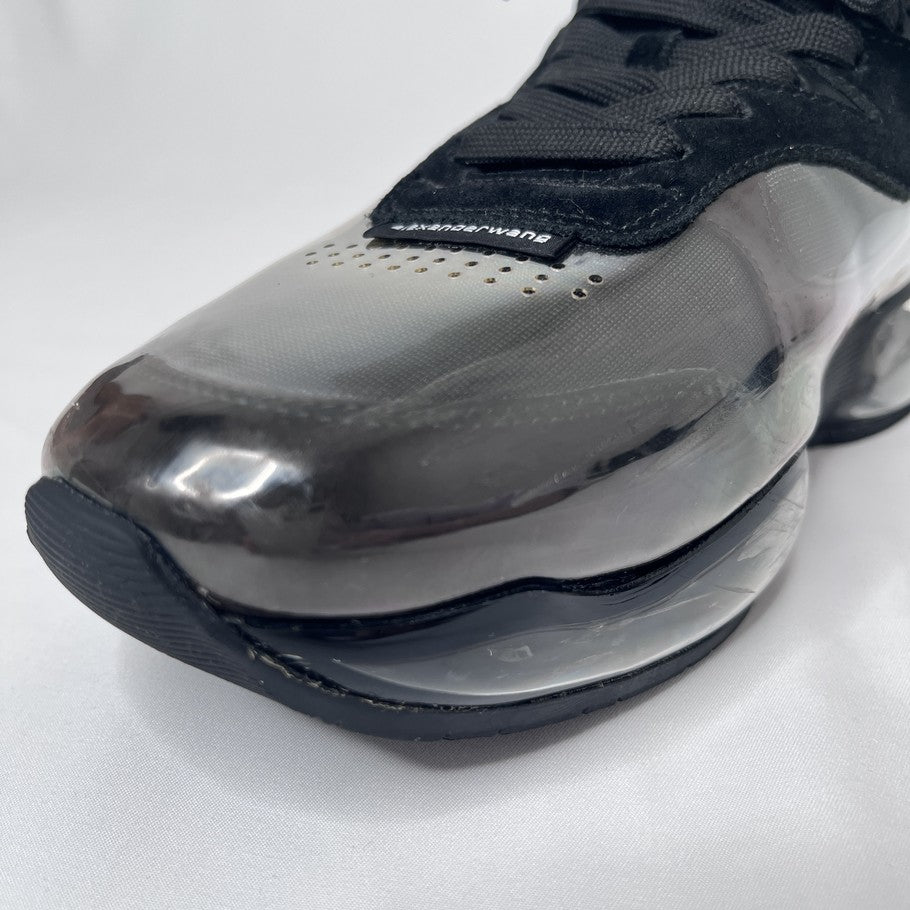 Alexander Wang AWNYC Stadium PVC Sneakers Black Size 25.0cm