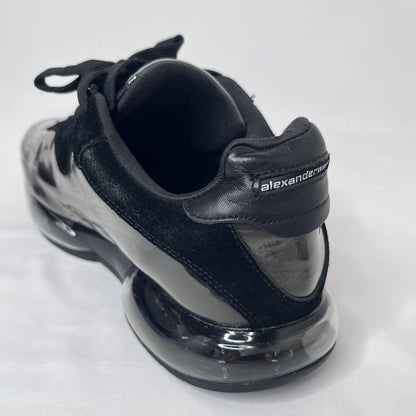 Alexander Wang AWNYC Stadium PVC Sneakers Black Size 25.0cm