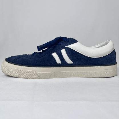 CELINE Sunset Lace-Up Low-Top Sneakers Navy Size 26.0cm