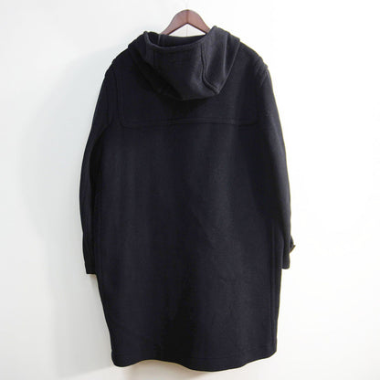 GRENFELL England Herringbone Duffle Coat Black Size 38