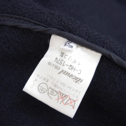GRENFELL England Herringbone Duffle Coat Black Size 38