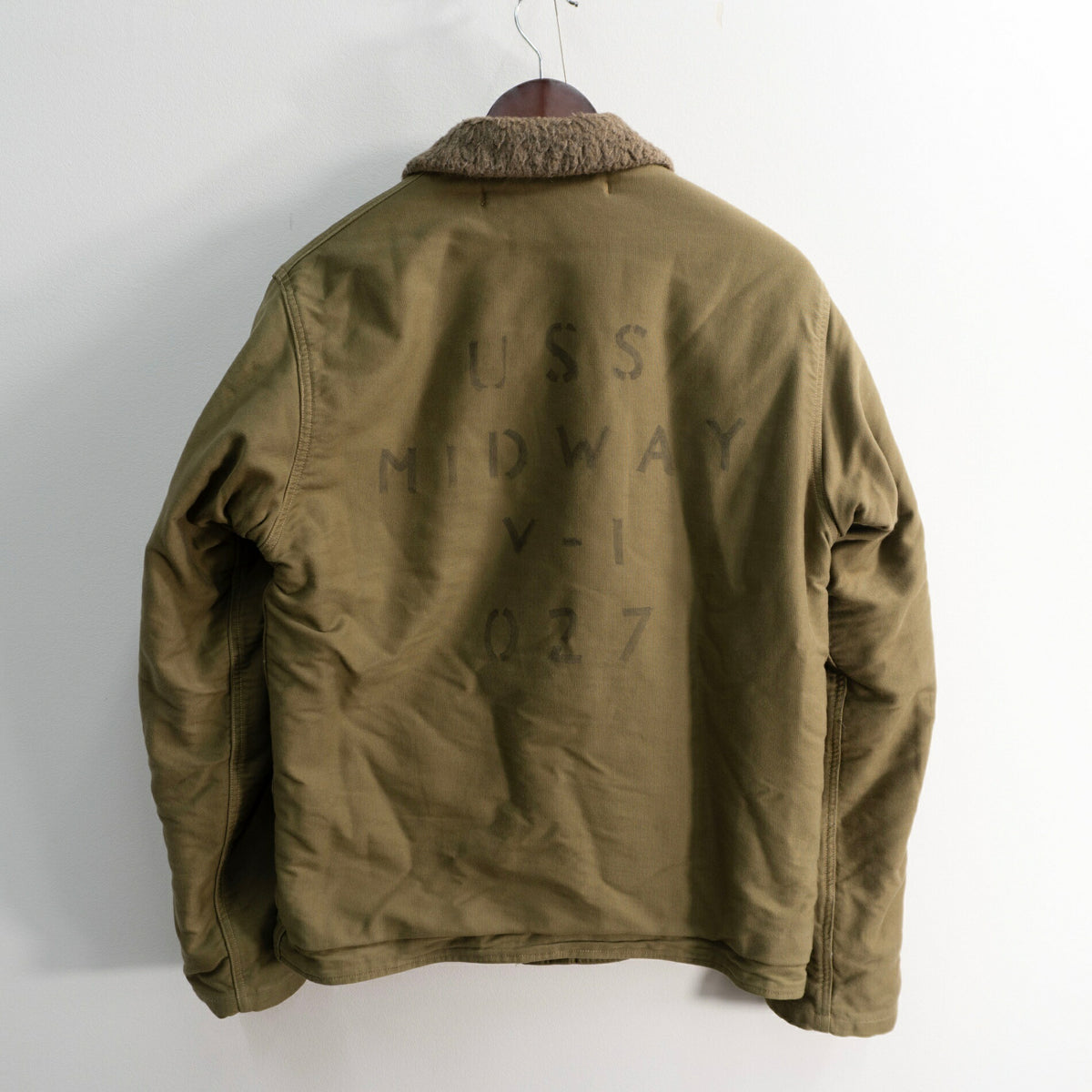 BUZZ RICKSON N-1 Deck Jacket Jungle Cloth Alpaca Size L