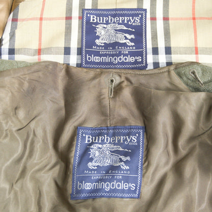 Burberrys 80s 90s Vintage England Trench Coat Size 38