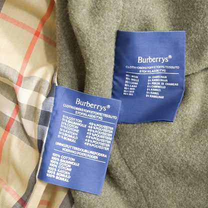 Burberrys 80s 90s Vintage England Trench Coat Size 38