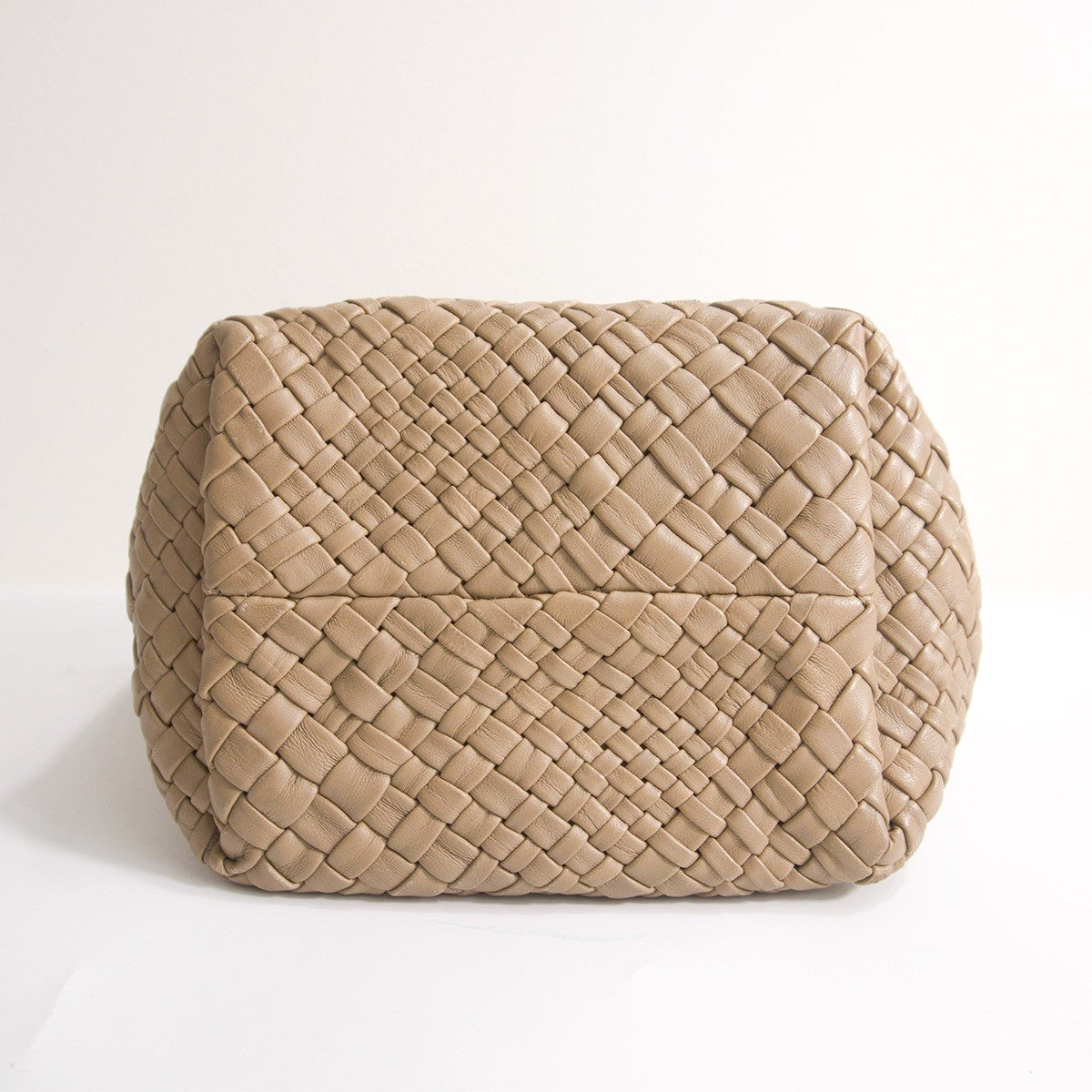FALORNI Intrecciato Leather Tote in Italy