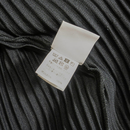 HOMME PLISSE ISSEY MIYAKE Black Pleated Jacket Size 2