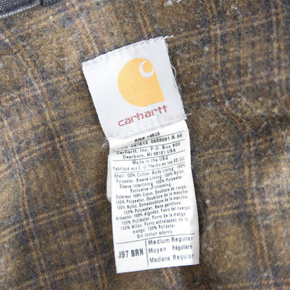 Carhartt USA Made J97 BRN Duck Detroit Jacket Size M
