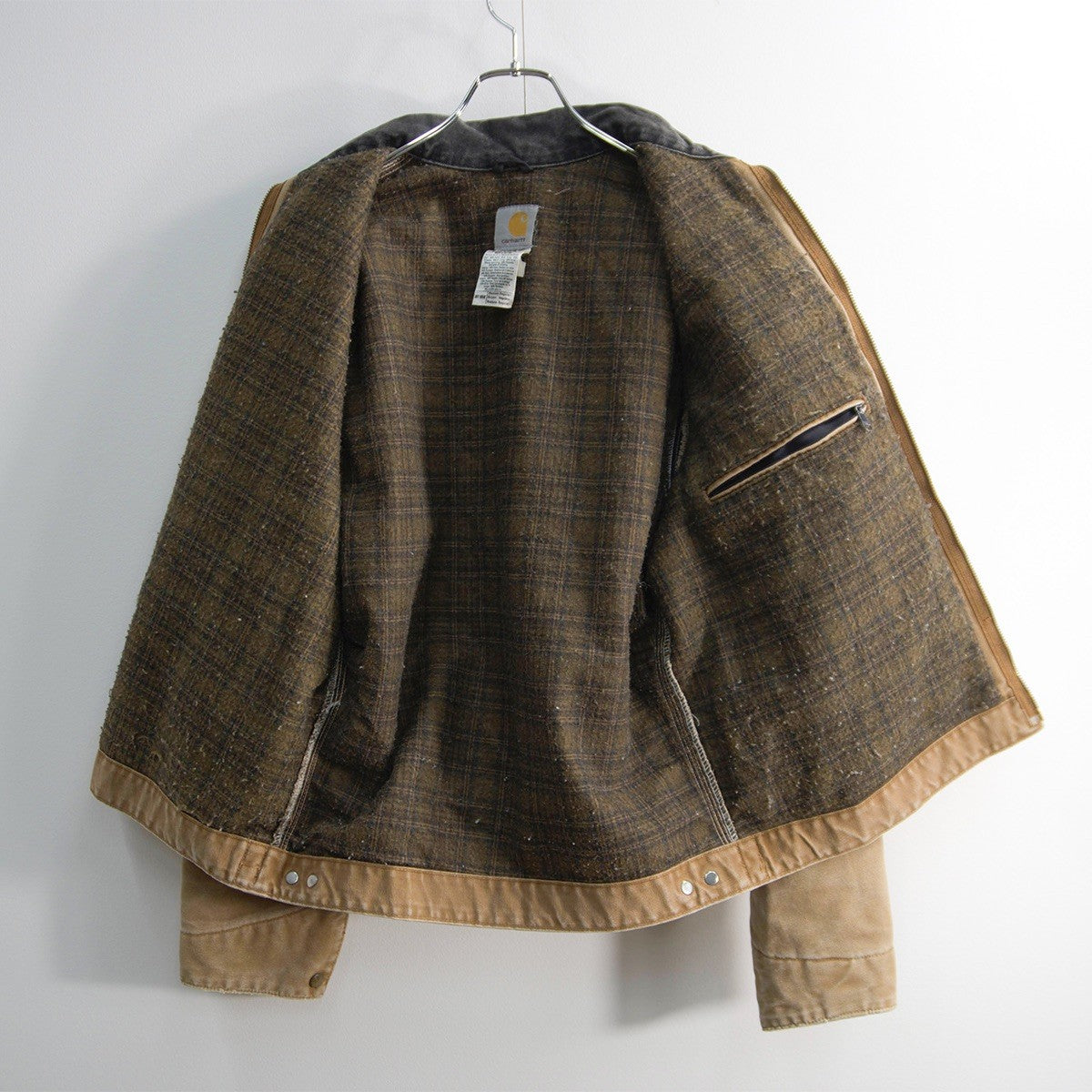 Carhartt USA Made J97 BRN Duck Detroit Jacket Size M