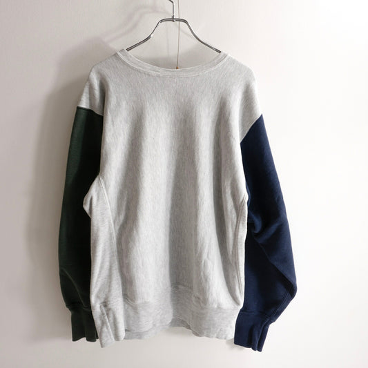 CHAMPION 90s Crazy Pattern Reverse Weave Sweatshirt Size L