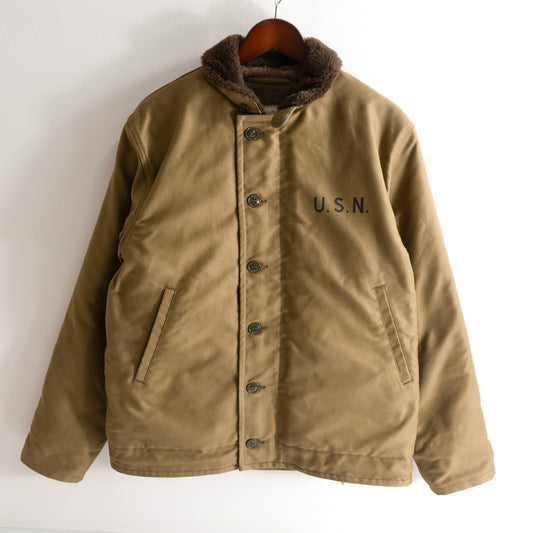 THE REAL McCOY'S N-1 Military Deck Jacket Size 42