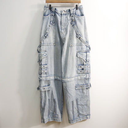 BALENCIAGA FW22 Raver Baggy Denim Pants Size 34
