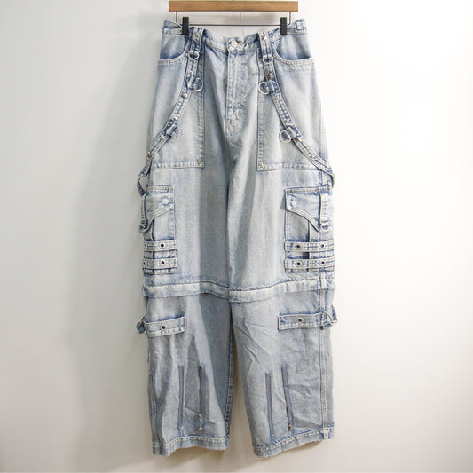 BALENCIAGA FW22 Raver Baggy Denim Pants Size 34