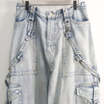 BALENCIAGA FW22 Raver Baggy Denim Pants Size 34