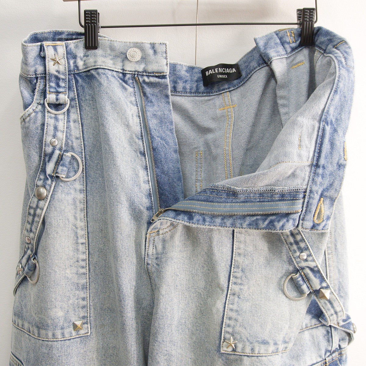 BALENCIAGA FW22 Raver Baggy Denim Pants Size 34