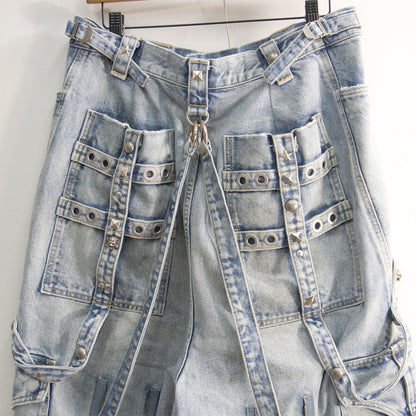 BALENCIAGA FW22 Raver Baggy Denim Pants Size 34