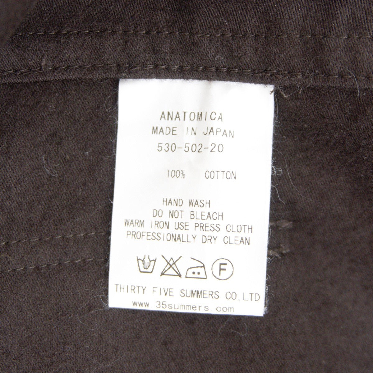 ANATOMICA Moleskin Jacket Size 48