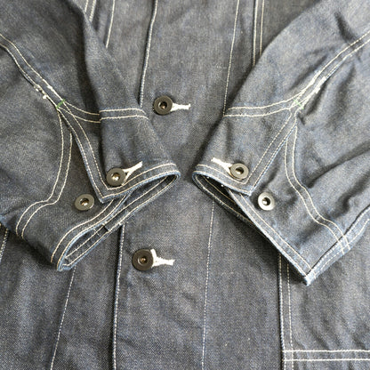 THE REAL McCOY'S Chinstrap Coverall Denim Size 40