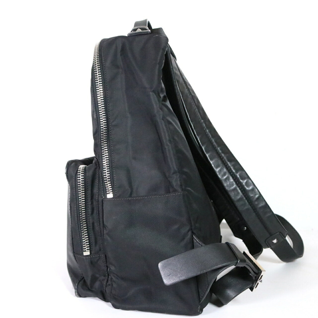 VALENTINO GARAVANI Nylon Backpack Black Size W30/H40/D12