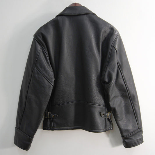 SCHOTT 681 Collared Single Rider Leather USA Made Size 40
