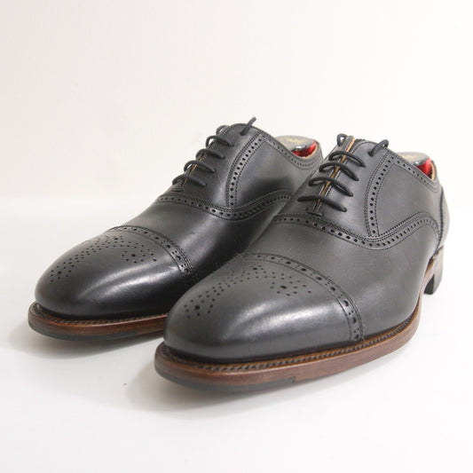 SCOTCH GRAIN 9040 Semi-Brogue Leather Shoes Size 25cm
