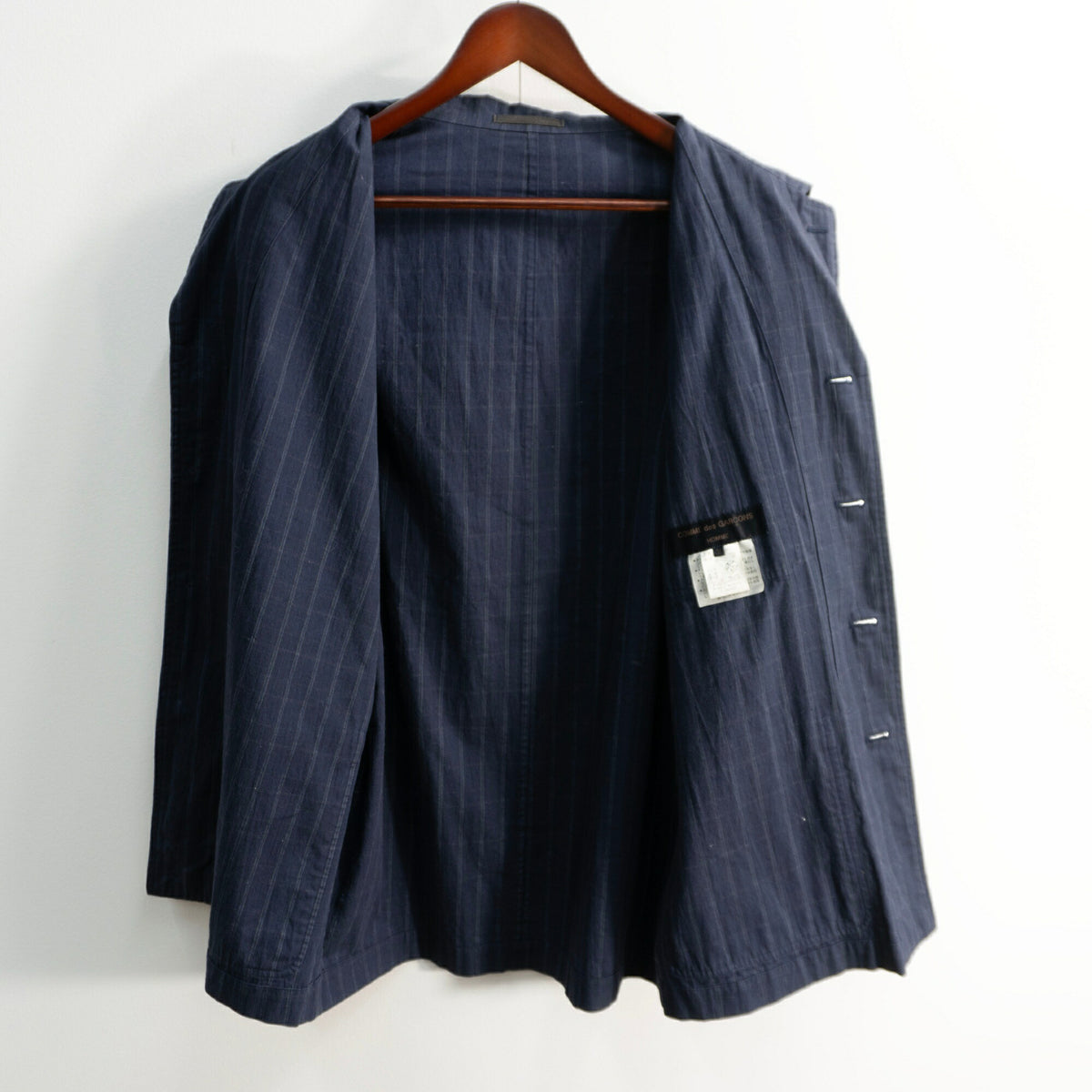 COMME des GARCONS HOMME 80s Check Coverall Jacket Size M