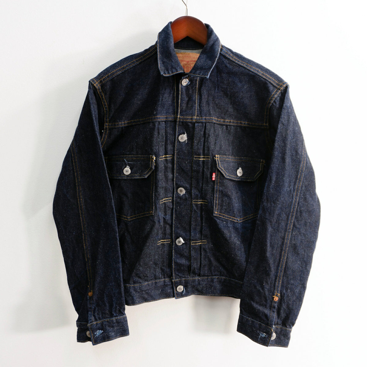 LEVI'S 507XX Big E Type II Denim Jacket Made in USA Size 40