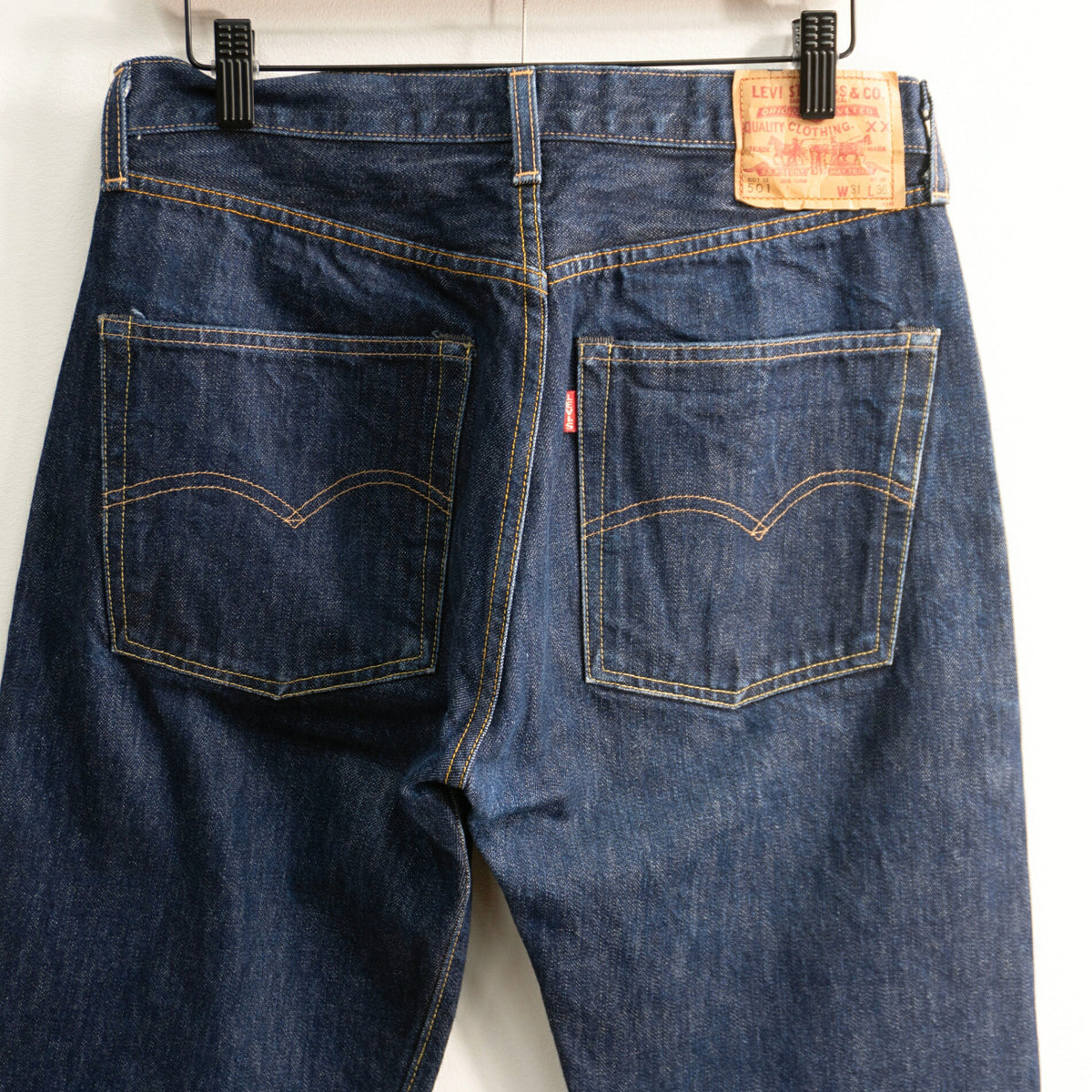 wsm x LEVI'S VINTAGE CLOTHING 66501 501XX Big Jeans USA Size 31×36