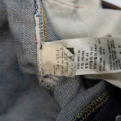 wsm x LEVI'S VINTAGE CLOTHING 66501 501XX Big Jeans USA Size 31×36