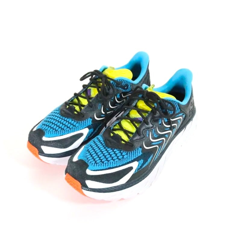 HOKA CLIFTON Long Sleeve Sneakers Black Diva Blue Size 28.5cm