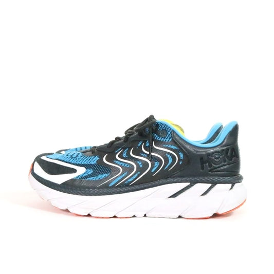 HOKA CLIFTON Long Sleeve Sneakers Black Diva Blue Size 28.5cm